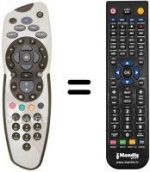 Replacement remote control Sky MY SKY PVR