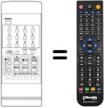 Replacement remote control REMCON167