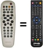 Replacement remote control REMCON726
