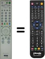 Replacement remote control Sony KV-32FQ70E