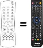 Replacement remote control REMCON1173