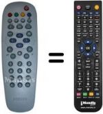 Replacement remote control REMCON1263