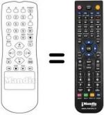 Replacement remote control REMCON728