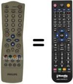 Replacement remote control REMCON1262