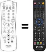 Replacement remote control REMCON872