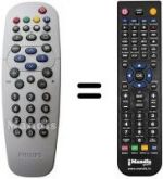 Replacement remote control REMCON762