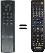 Replacement remote control RC9076-00B