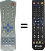 Replacement remote control Philips RC283509 / 01