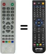 Replacement remote control DIUNAMAI MINIDECODER