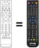 Replacement remote control REMCON1250