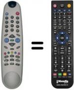Replacement remote control Funai RA1404