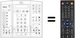 Replacement remote control REMCON996