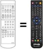 Replacement remote control REMCON561