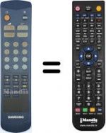 Replacement remote control Samsung 3F14-00034-140
