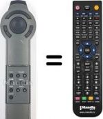 Replacement remote control Philips 14AA332419B