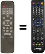 Replacement remote control REMCON982