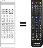 Replacement remote control Akai CT2569E