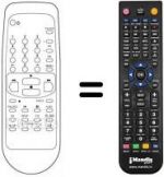 Replacement remote control SCHNEIDER SVC298