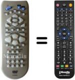 Replacement remote control Seg DVC30