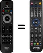 Replacement remote control Philips 26HFL3232D / 10