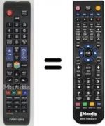 Replacement remote control Samsung UE37ES5500