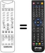 Replacement remote control Samsung TB20C5