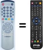 Replacement remote control Samsung AA59-00116B