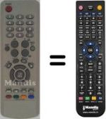 Replacement remote control Samsung CB15N112T