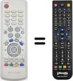 Replacement remote control Samsung LW20M11CX/XEH