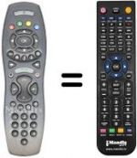 Replacement remote control REMCON1384