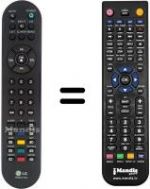 Replacement remote control LG 20LS1RZG