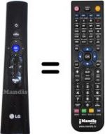 Replacement remote control AKB73295501 MAGIC MOTION
