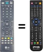 Replacement remote control LG M2352D