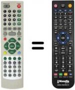 Replacement remote control REMCON455