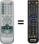 Replacement remote control Akai LMH17CLSA