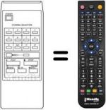 Replacement remote control RC81