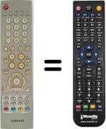 Replacement remote control Samsung BN59-00343A