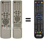 Replacement remote control Samsung LE32A41B