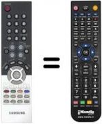 Replacement remote control Samsung 932MP