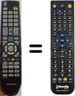 Replacement remote control Samsung BN59-00681A