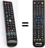 Replacement remote control BN59-00855A