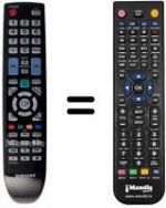 Replacement remote control BN59-00856A