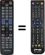 Replacement remote control Samsung LE37C678M1S/XZG