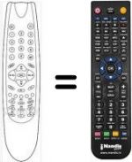 Replacement remote control RC22.1