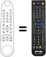 Replacement remote control RCM-B