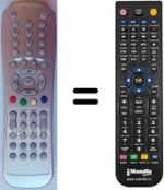 Replacement remote control Beko 32LML97