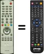 Replacement remote control Bluesky BS2605PT