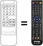 Replacement remote control RC-F05