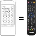 Replacement remote control REMCON1212