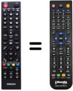 Replacement remote control Orion CBL39B980S